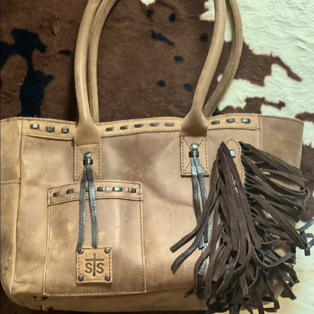 STS Leather Tote